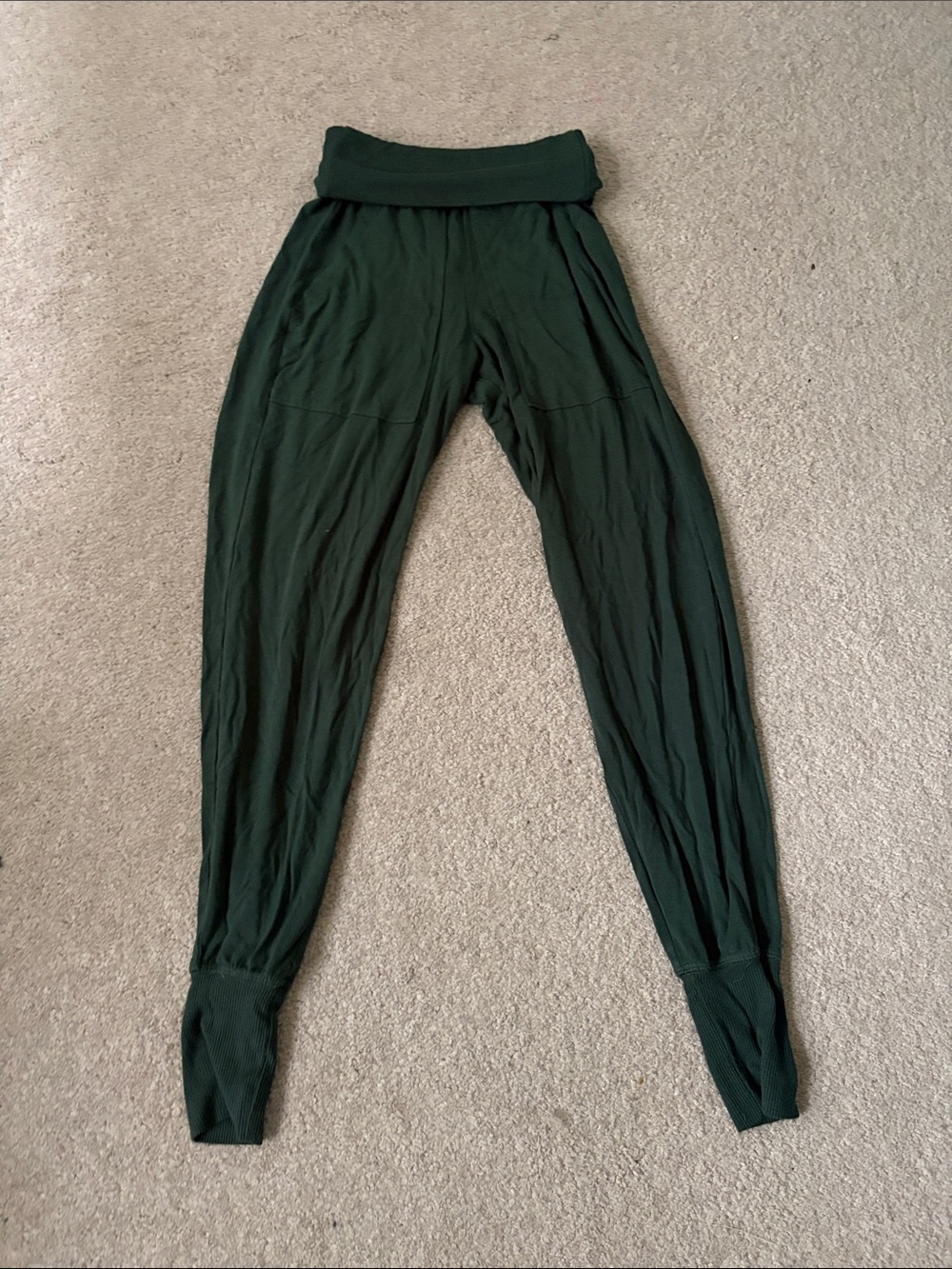 Aerie dark Green Women’s Knit Lounge Pants XXS